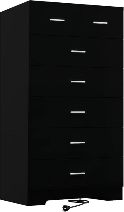 47.3" Tall Dresser for Bedroom Chests of Drawers by FJTJBSI