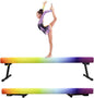 Adjustable&Foldable Gymnastics Balance Beam, 6FT/8ft High-Low Level Floor by GBVUGY