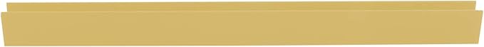Brixwell SDCD38BGA-CCP23-XCP10 Brite Gold Anodized 3/8" Fixed Panel Shower Door - Image 5