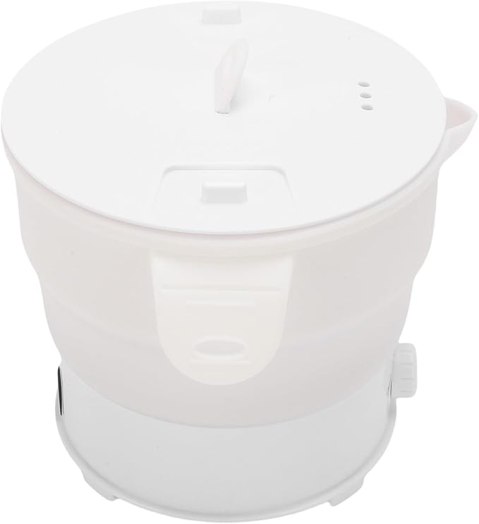 Asixxsix Foldable Electric Cooker, 800W 1.2L Mini Portable Travel Hot Pot by Asixxsix