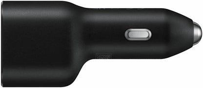 samsung galaxy official car charger, 40w, black, main product view