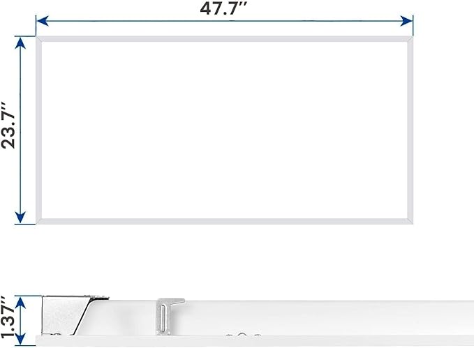 2x4 FT LED Light Flat Panel, 5 CCT 3K | 3.5k | 4K | 5K | 6.5K, Dimmable - Image 6
