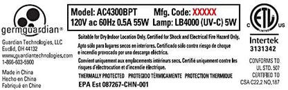 GermGuardian 5-In-1 HEPA Air Purifier - Image 10