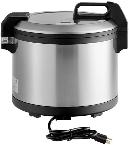 Commercial Rice Cooker and Warmer, 60 Cup Capacity, Stainless Steel, Electric - Image 2