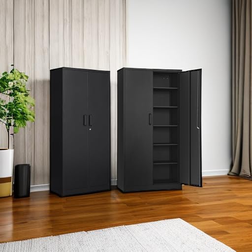 SISESOL Metal Storage Cabinet - Image 2