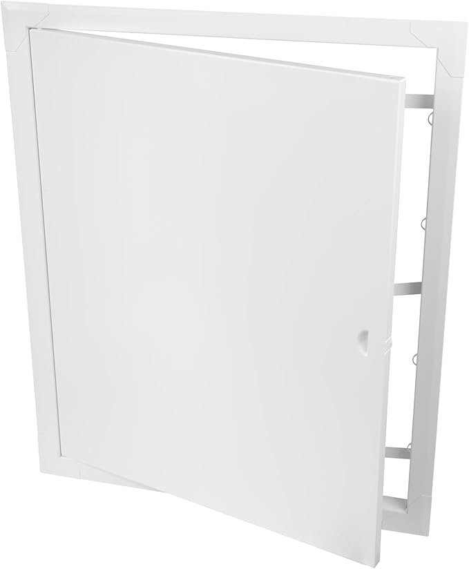 16" x 20" White Metal Access Panel. Service Shaft Door Panel. Plumbing by Unknown