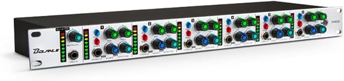 Bolanle PH6000 6-Channel Headphone Mixing Distribution Amplifier High-Power by Bolanle