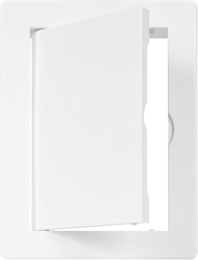 4inch x 6inch White Plastic Access Panel. Service Shaft Door Panel. Plumbing - Image 6