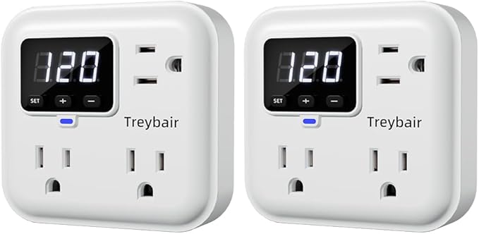 Surge Protector 3-Outlet Power Strip by Unknown