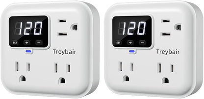 Surge Protector 3-Outlet Power Strip by Unknown
