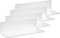 IEEK 9 Inch Acrylic Floating Shelves Set of 4, Small Wall Display Shelf by IEEK
