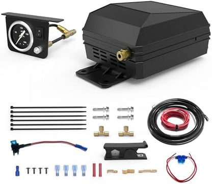 onboard air compressor kit for air bag suspension, main product view