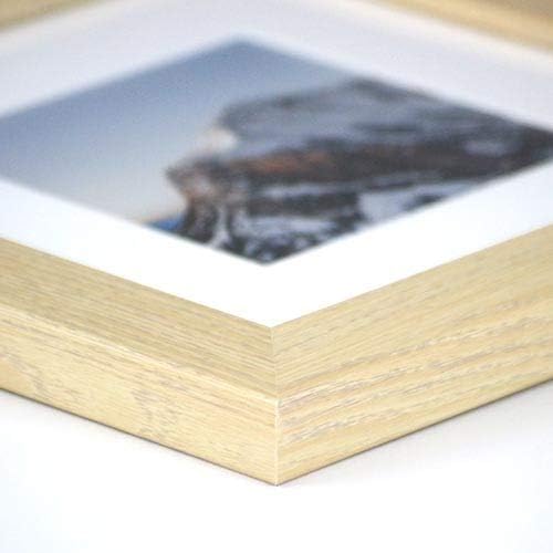 Frame It Easy 33 x 18 Wheat Wood Frame - Image 3