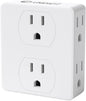 Multi Plug Outlet Splitter, Unidapt Multiple Outlets Extender Adapter by Unidapt