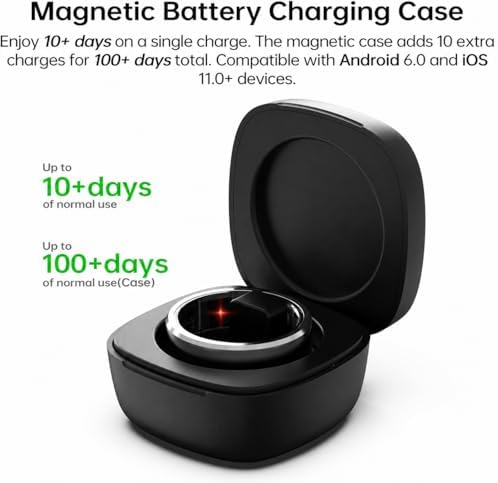 smart ring for women men, fitness tracker ring, close-up detail