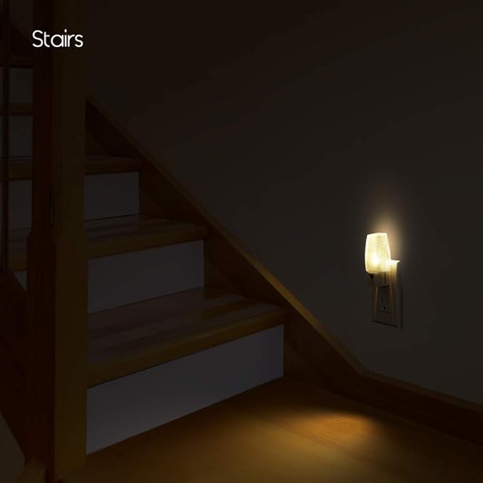 Emotionlite Plug in Night Light, Warm White LED Nightlight, Dusk to Dawn Sensor - Image 5