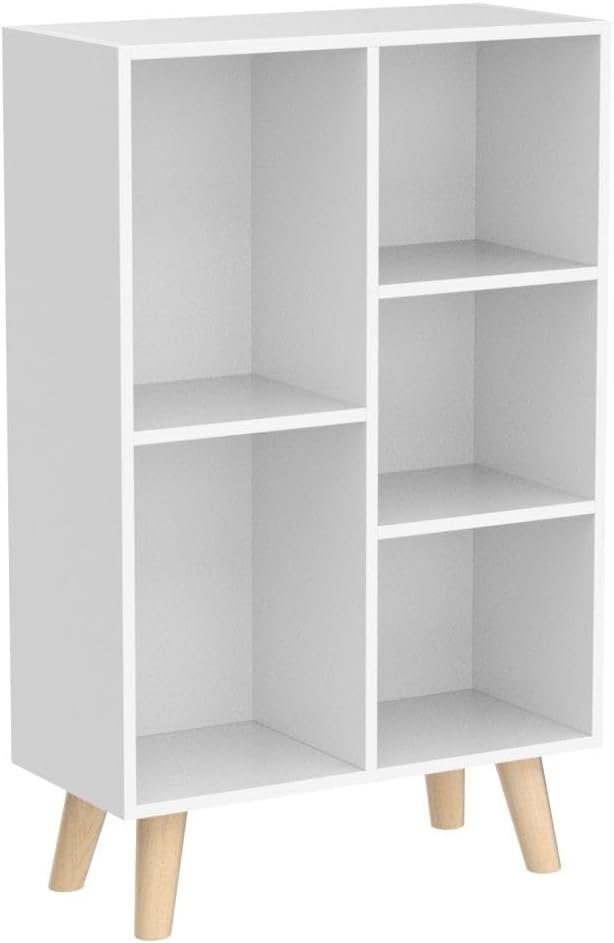 IOTXY Wooden Open Shelf Bookcase - Image 5