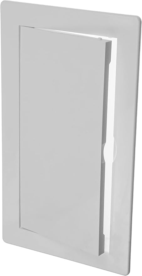 6" x 12" White Plastic Access Panel. Service Shaft Door Panel. Plumbing - Image 8
