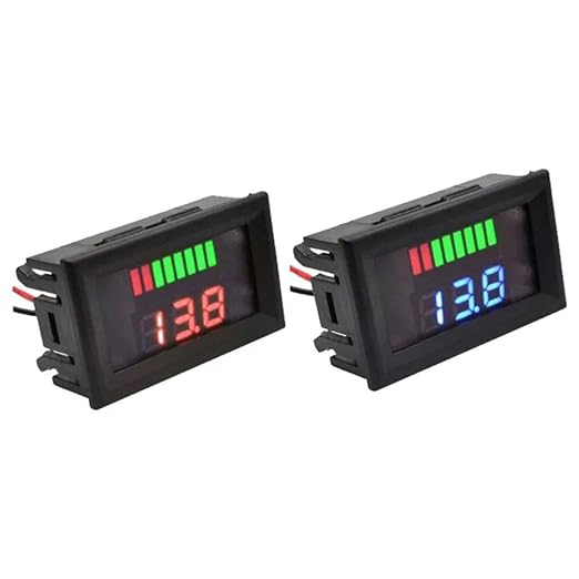 Battery Charge Level Indicator Universal Car Battery Capacity Meter Tester - Image 8