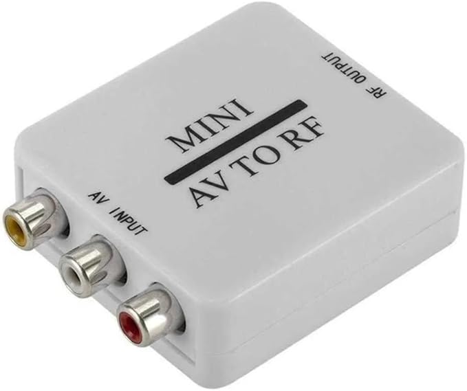 SAIZHUO Video Converter, AV to RF Mini Video Converter Box Driver-Free Adapter - Image 5