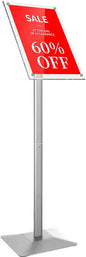 DISPLAYSWORKER Adjustable Heavy Duty Pedestal Sign holder floor Stand, sign by DISPLAYSWORKER