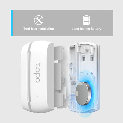 Tapo Door Sensor Mini, Requires Tapo Hub, Long Battery Life w/Sub-1G Low-Power - Image 6