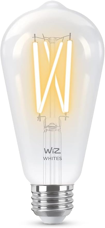 WiZ Connected 60W ST19 Tunable White Filament LED Smart Light Bulbs - Image 5