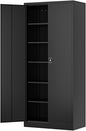 Metal Storage Cabinet-71” Tall Steel File Cabinets by Fesbos
