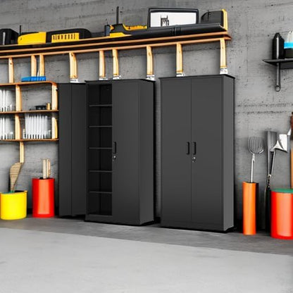 Metal Storage Cabinet-72” Tall Steel File Cabinet - Image 6