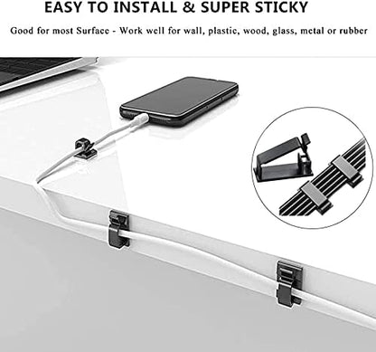 Cord Management Organizer Kit 4 Cable Sleeve split - Image 5