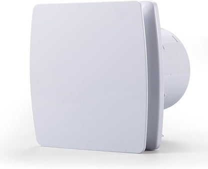 Zeyzer Exhaust Fan 110 CFM 1.0 Sones 5.9" Duct White Square Quiet Powerful by Zeyzer