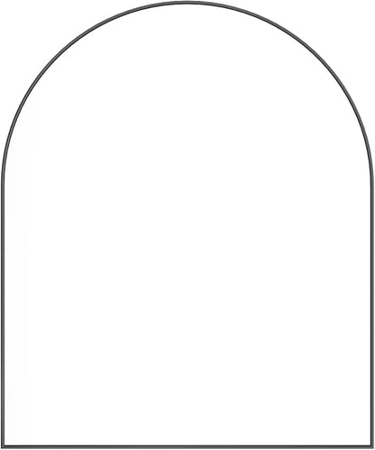 15x23 Inch Compact Black Arched Mirror Perfect - Image 6