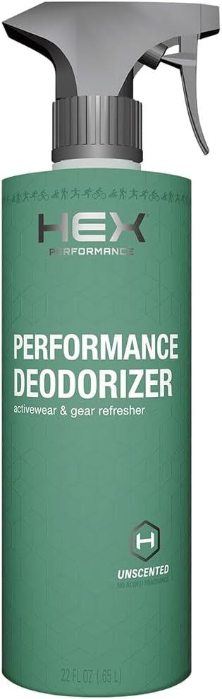 HEX Performance Deodorizing Spray, Fragrance Free, 22oz by HEXPerformance