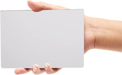 Juvale Locker Mirror Magnetic - 4 x 6 in, Silver Acrylic, Rectangular, Set of 2 - Magnetic Mirror for Locker Accessories & Office Use - Shatterproof & Rounded Corners for School & Office