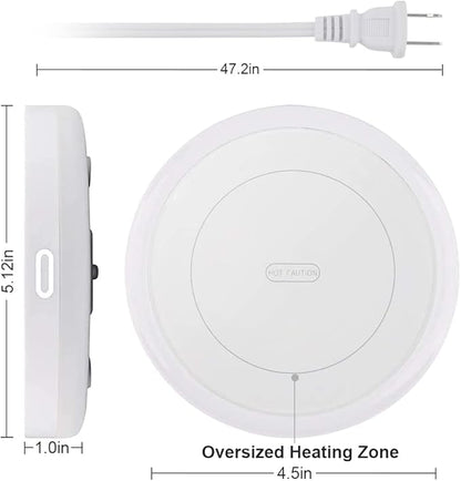 BESTINNKITS White Smart Coffee Auto On/Off Gravity-Induction Mug Office Desk Use - Image 3