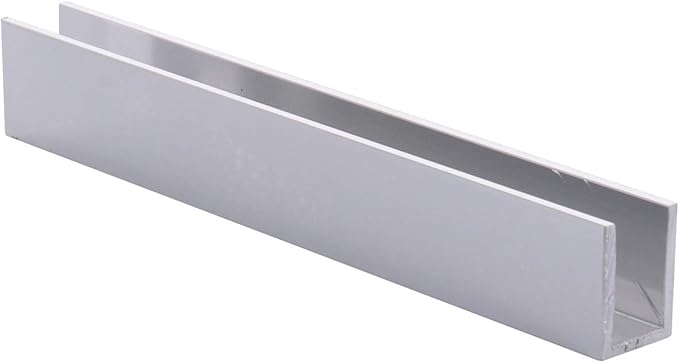 Brixwell SDCD3812BA-CCP12-XCP25 Brite Anodized Frameless Shower Door Aluminum - Image 7