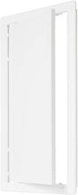 8" x 16" White Plastic Access Panel. Service Shaft Door Panel. Plumbing by Unknown