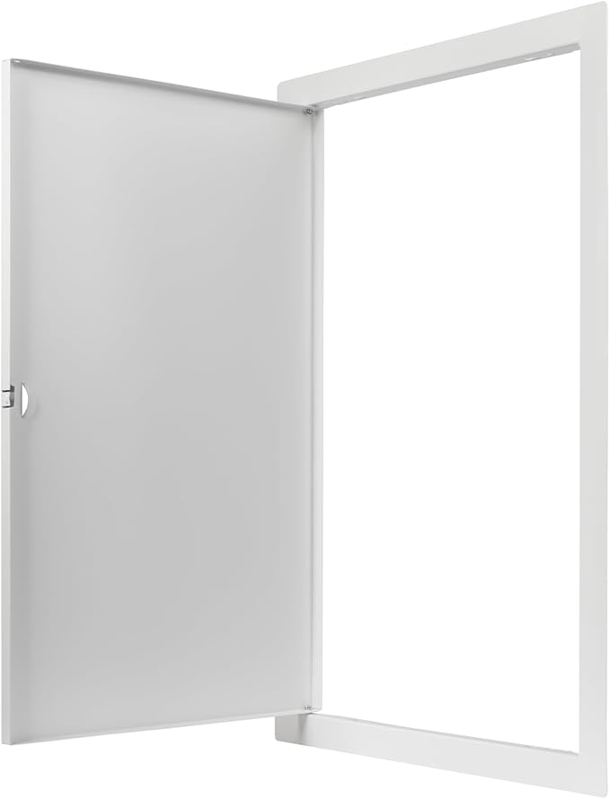 12" x 20" White Metal Access Panel. Service Shaft Door Panel. Plumbing - Image 5