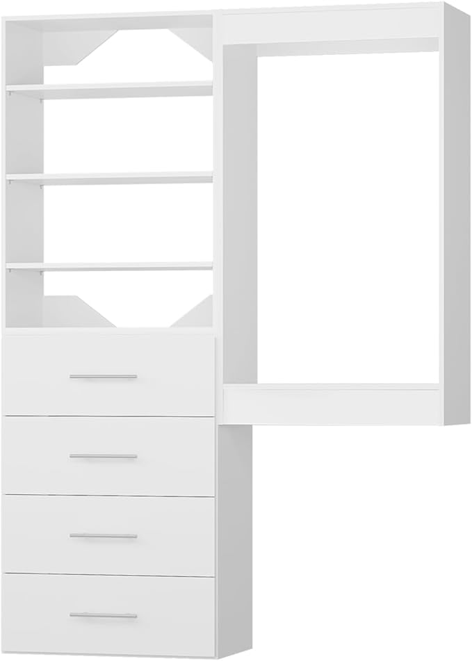 Modular Closet System, Wood Storage - Image 9