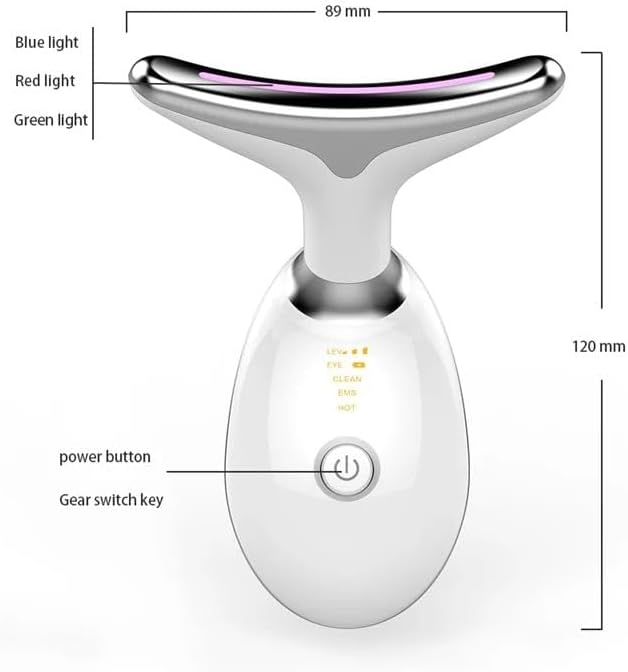 Face Neck Tool for Skin Care, Electric Neck Face Lifting Device for Wrinkle - Image 2