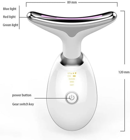 Face Neck Tool for Skin Care, Electric Neck Face Lifting Device for Wrinkle - Image 2