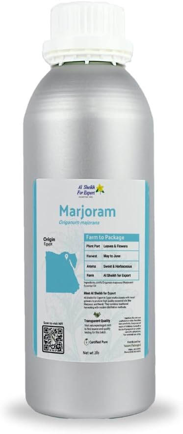 Marjoram Essential Oil by NaturePackaged