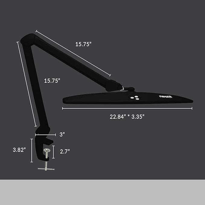Neatfi Elite HD XL Task Lamp, 1600 Lumens, Non-Polar Dimming, Desk Light - Image 7