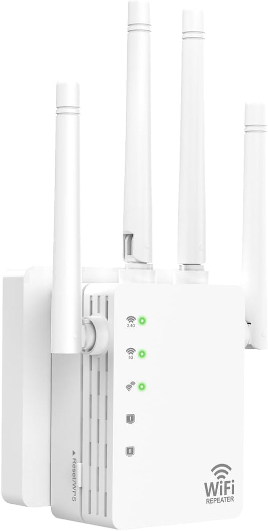 WiFi Extender, Dual Band WiFi Booster by GEYILO
