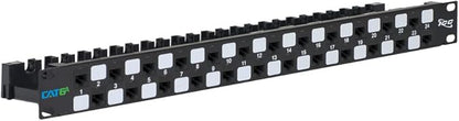 ICC 24-Port CAT6A Keystone 1U Patch Panel by ICC
