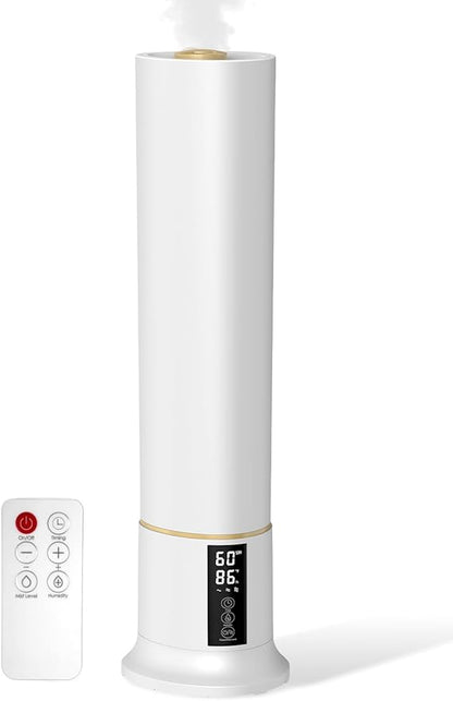 Humidifier Large Room, 2.4Gal Cool Mist Humidifiers by PNTCK