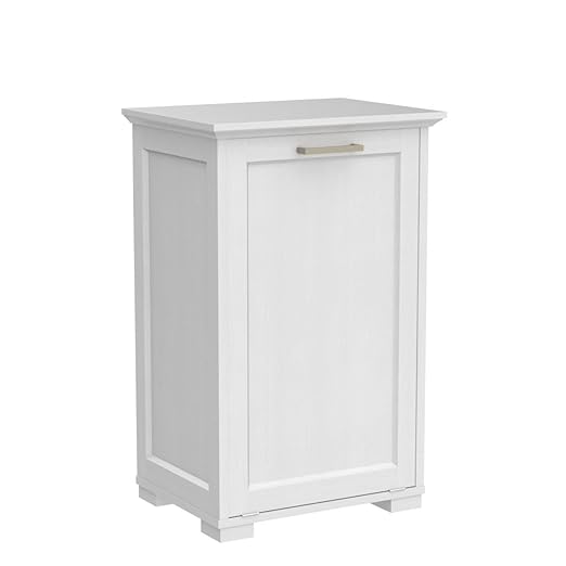 OLD CAPTAIN Tilt-Out Laundry Sorter Cabinet/Wooden Tilt Out Trash Cabinet - Image 4