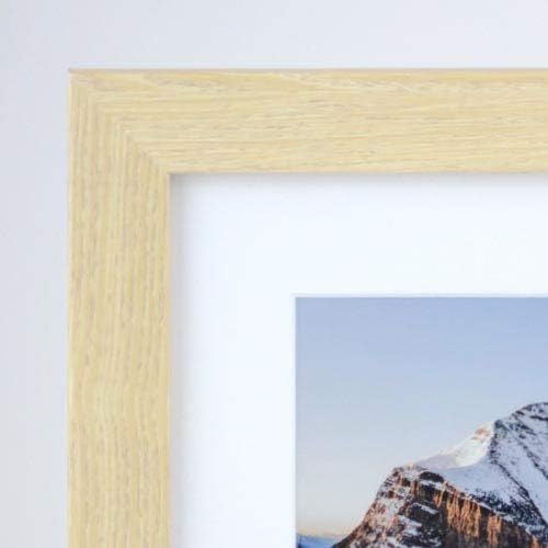 Frame It Easy 33 x 9 Wheat Wood Frame - Image 2