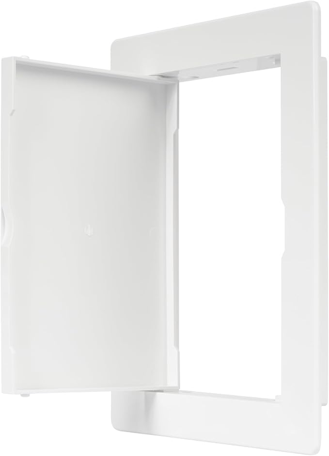 4inch x 6inch White Plastic Access Panel. Service Shaft Door Panel. Plumbing - Image 7