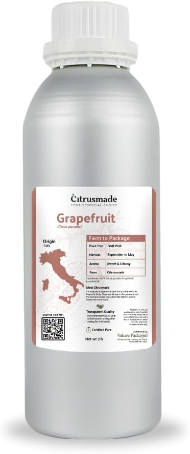 Grapefruit Essential Oil by NaturePackaged